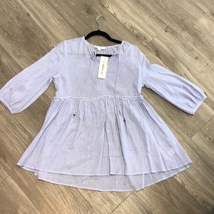NWT ee:some babydoll style top